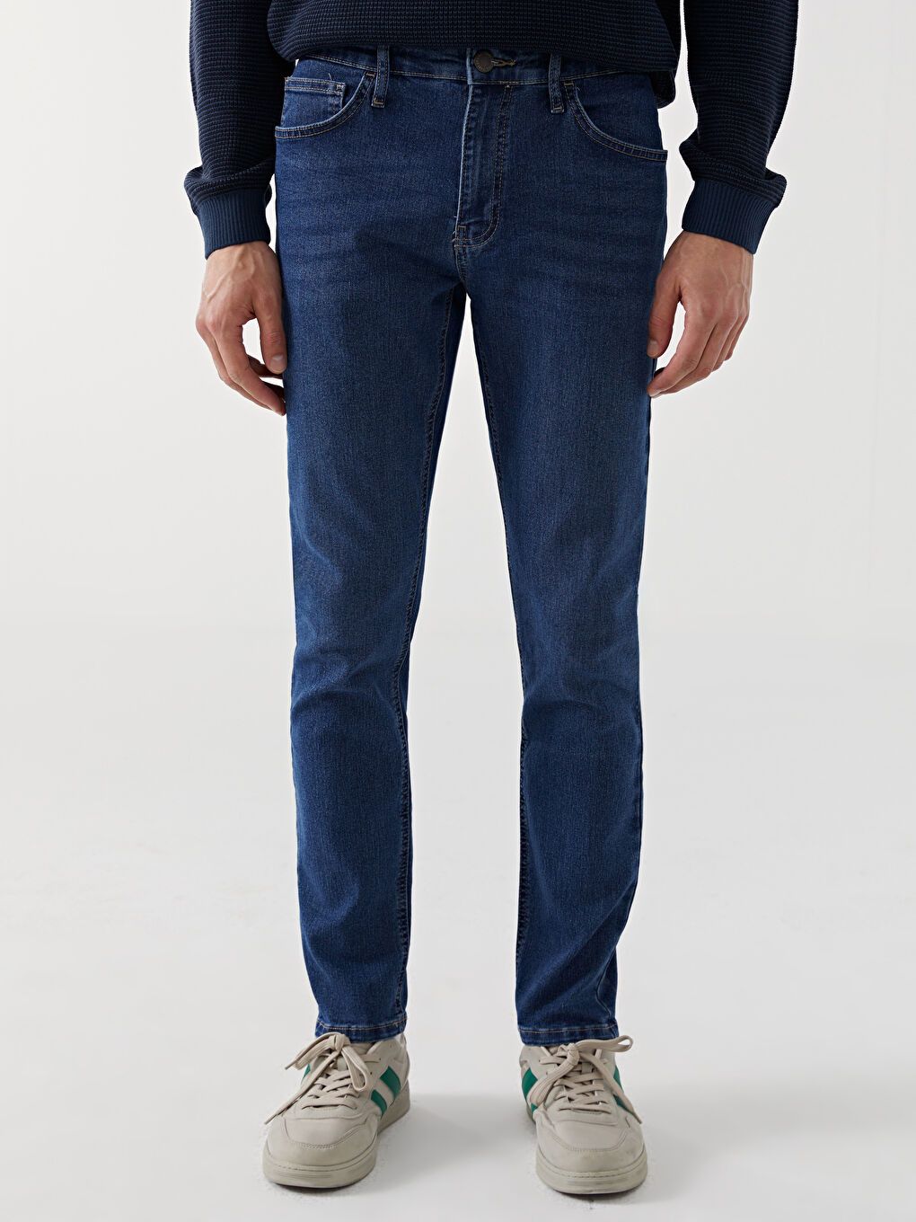 Moudda LC Waikiki - Pantalon jean tissé basique Homme Rodéo noir - Tunisie 1