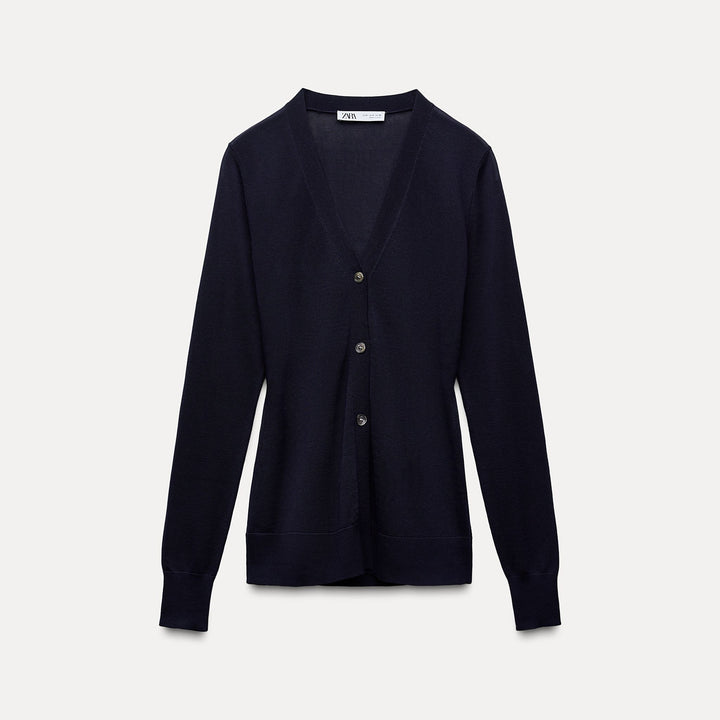 Moudda ZARA - Veste col en V en Tencel/lyocell/coton/soie – ensemble - Tunisie 2