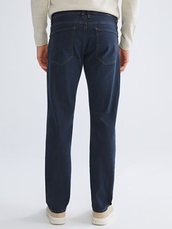 Moudda LC Waikiki - Jean basique en denim couleur Rodeo foncé pour hommes - Tunisie 4