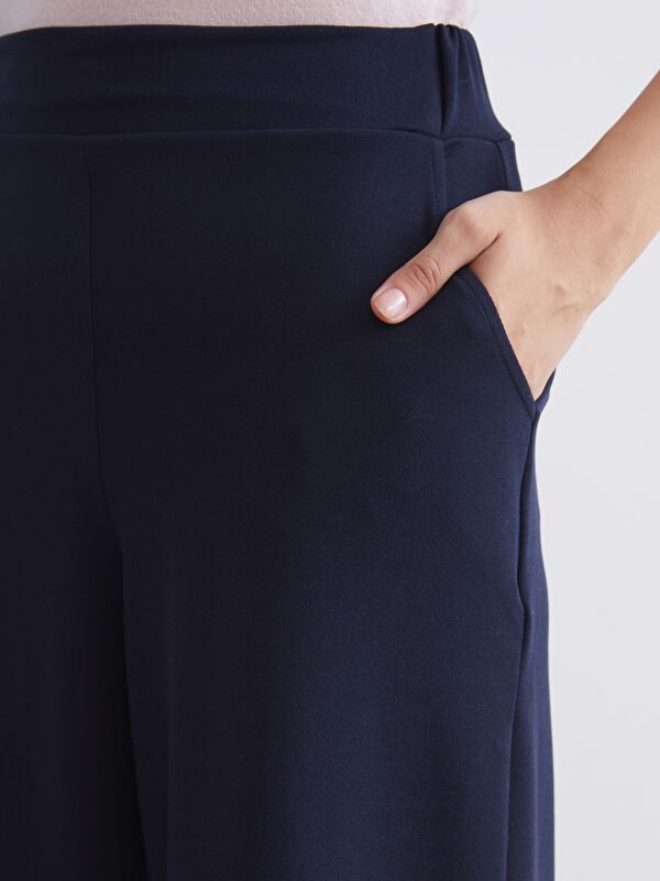 Moudda LC Waikiki - Pantalon tissé moyen Femme Marine - Tunisie 3