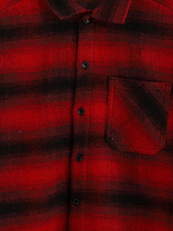 Moudda LC Waikiki - Chemise tissée manches longues Garçon À carreaux rouges - Tunisie 4