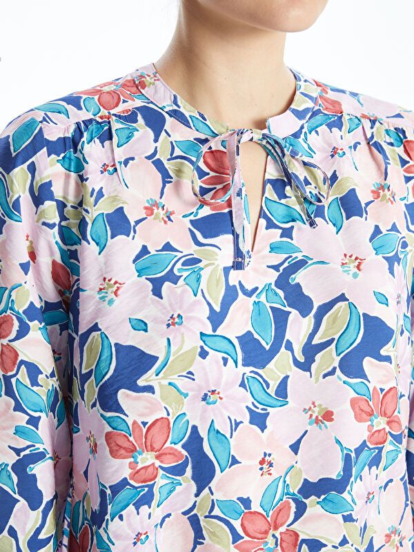 Moudda LC Waikiki - Chemisier (blouse) imprimé manches longues en tissu pour Femme - Tunisie 3