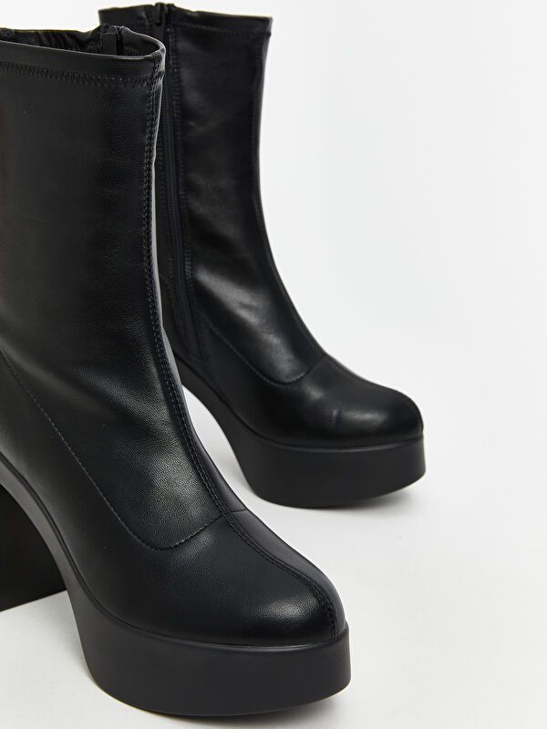 Moudda LC Waikiki - Bottes à talons Femme Noir - Tunisie 3