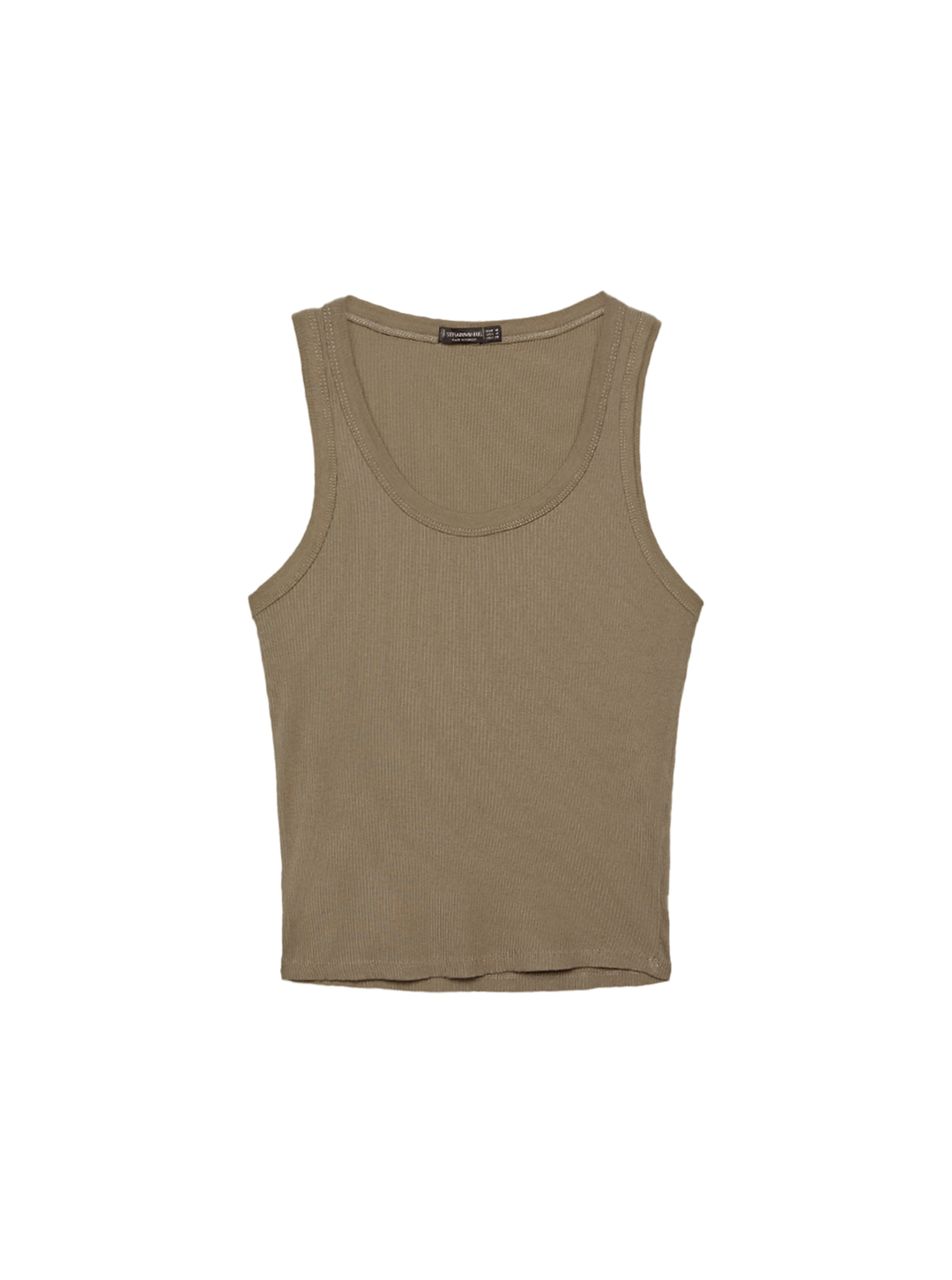 Moudda STRADIVARIUS - Débardeur Basique en Maille Canalé - Tunisie 2