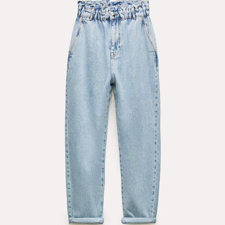 Moudda ZARA - Jean Baggy Paperbag poche chino - Tunisie 2