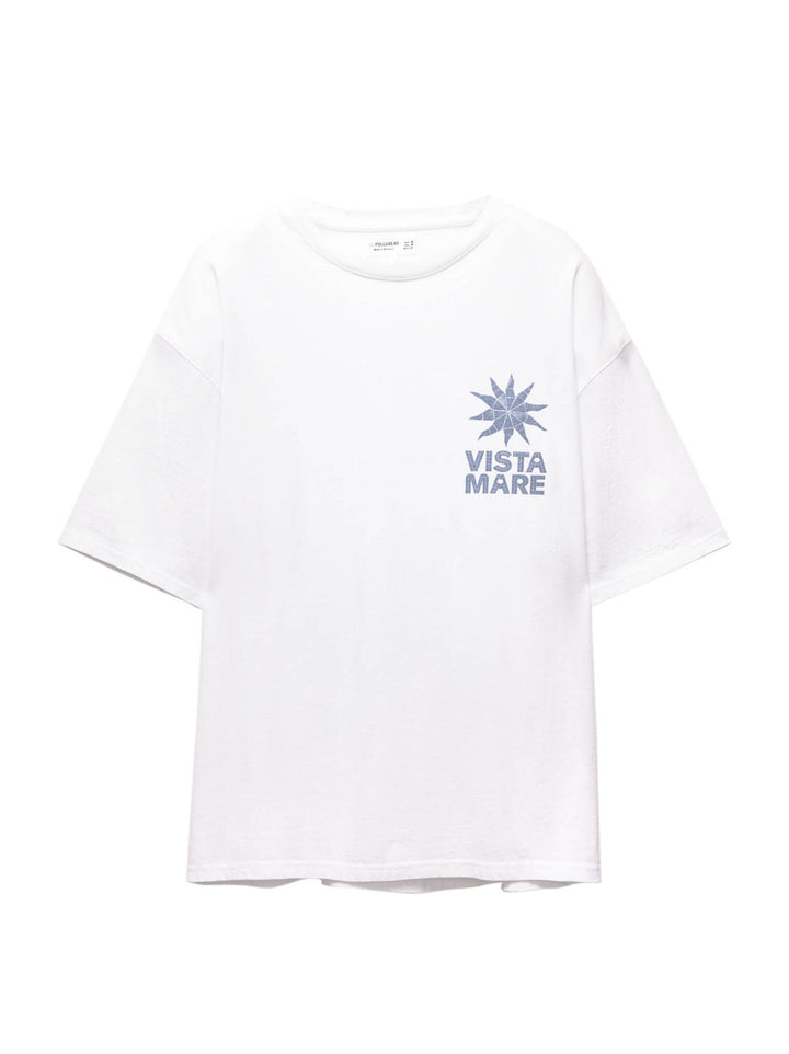 Moudda PULL & BEAR - T-Shirt Graphique - Hôtel Mosaïque - Tunisie 1