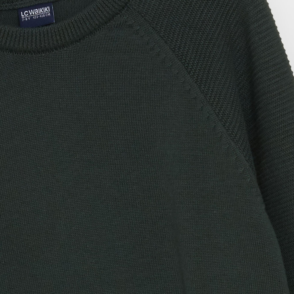 Moudda LC Waikiki - Pull en tricot Garçon Vert moyen - Tunisie 2