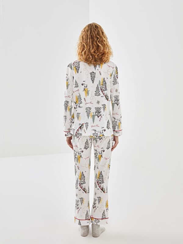 Moudda LC Waikiki - Pyjama en jersey à manches longues pour Femmes - Tunisie 4