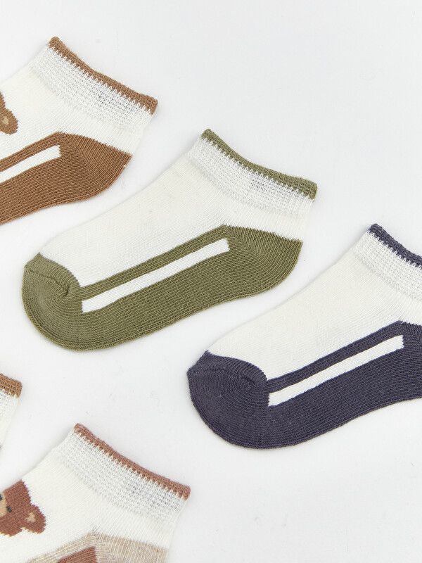 Moudda LC Waikiki - Chaussettes liner trainer (sport) pour Garçon couleur Écru - Tunisie 3