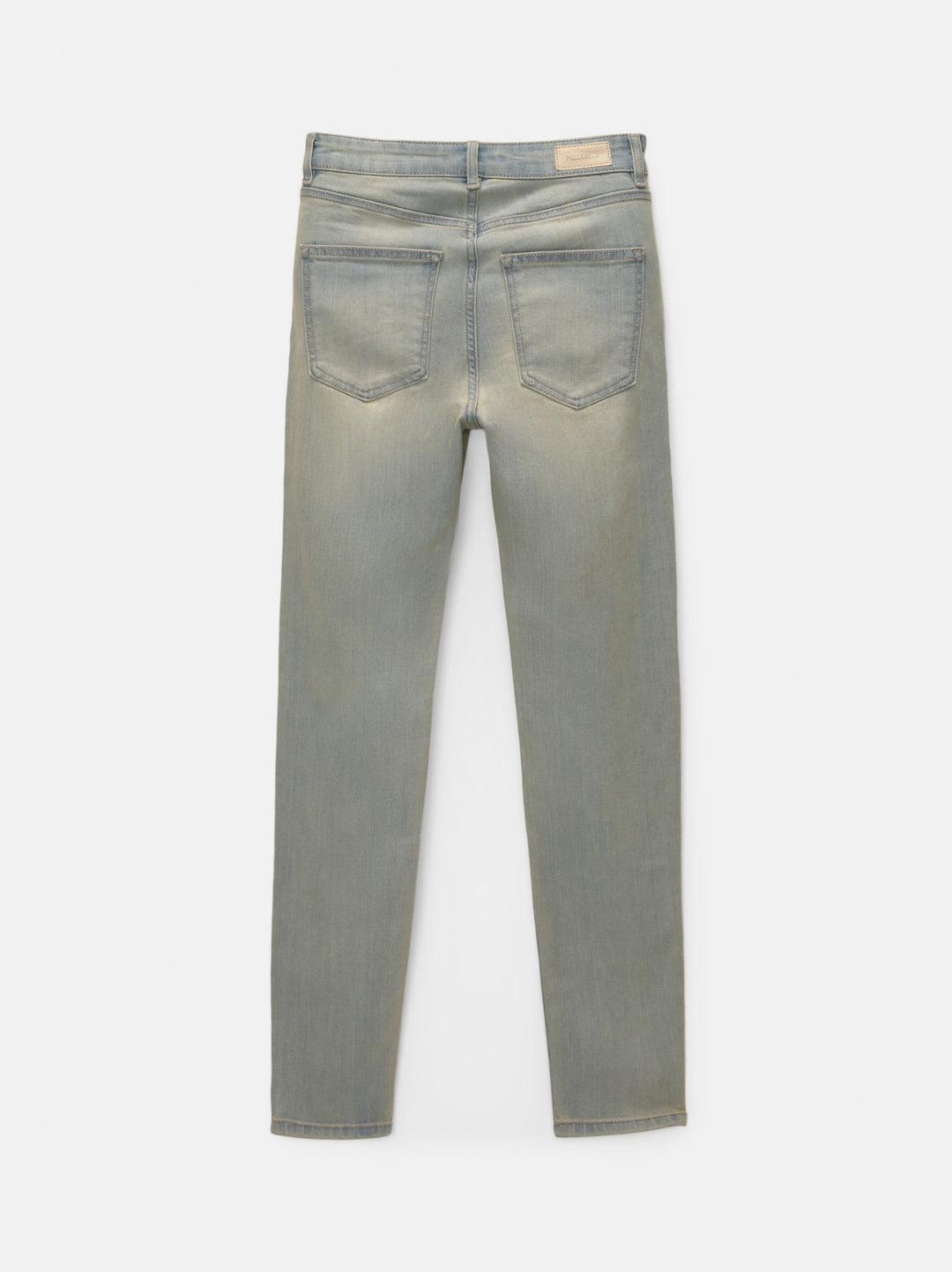 Moudda PULL & BEAR - Pantalon Skinny Taille Haute Blanc - Tunisie 4