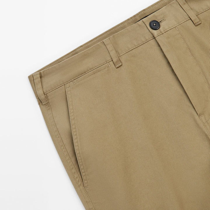 Moudda Massimo Dutti - Pantalon sergé détail patte coupe fuselée - Tunisie 6