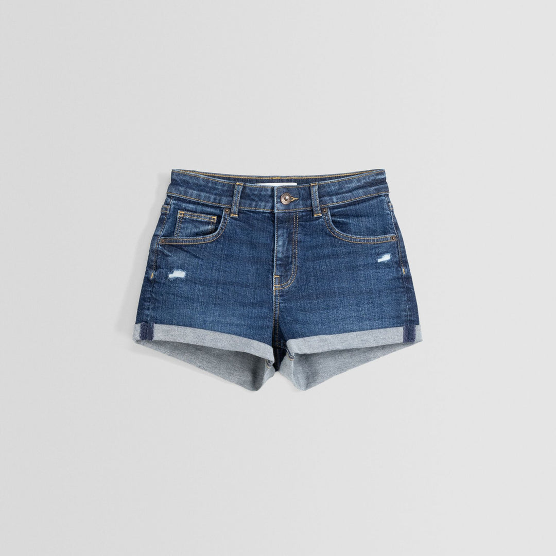 Moudda BERSHKA - Short en jean avec revers - Tunisie 1