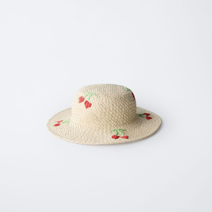 Moudda ZARA - Chapeau Paille - Cerises - Tunisie 1
