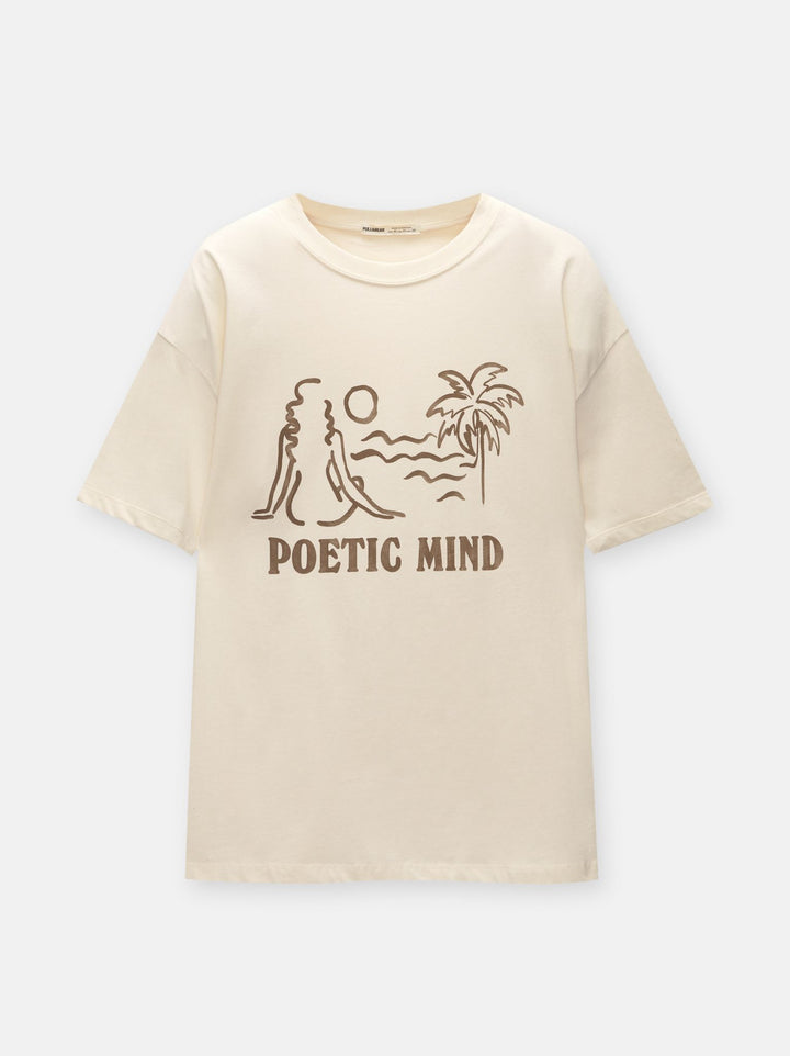Moudda PULL & BEAR - Body Graphique Illustration Ligne Corps - Tunisie 1