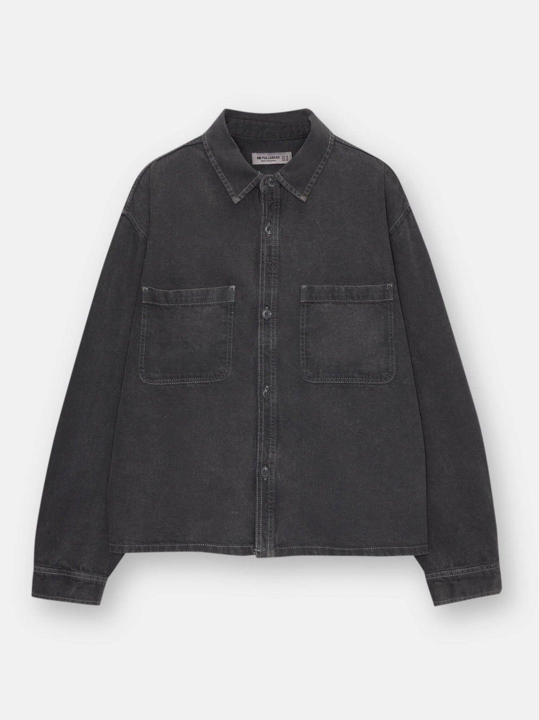Moudda PULL & BEAR - Veste Twill - Surpiqûre Contrastée - Tunisie 3