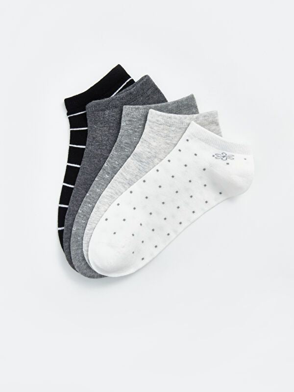 Moudda LC Waikiki - Chaussettes liner trainer (sport) couleur Écru pour femmes - Tunisie 2