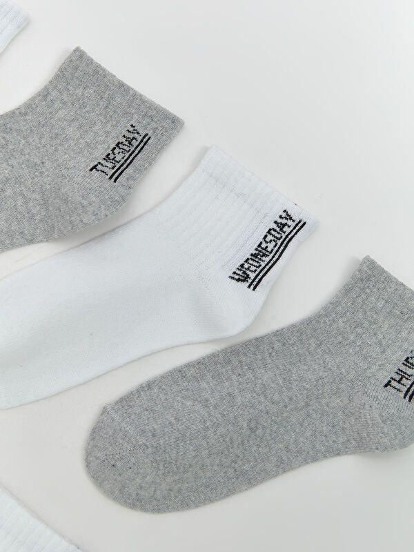 Moudda LC Waikiki - Chaussettes cheville couleur Mélange teint fil pour garçons - Tunisie 2