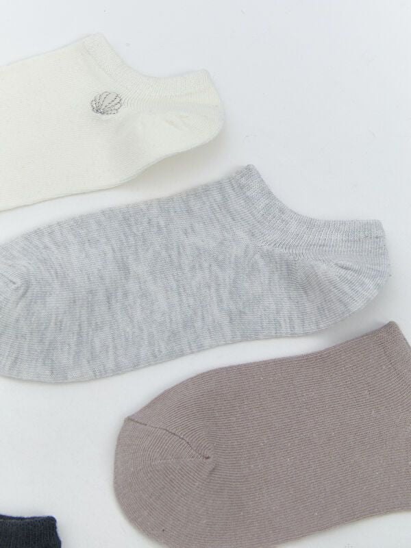 Moudda LC Waikiki - Chaussettes sneakers Femme Ecru - Tunisie 2