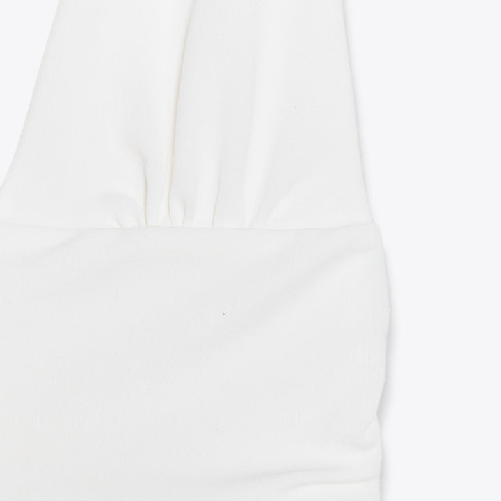 Moudda ZARA - Robe Mini Halter - Col Piqué & Bas Volume - Tunisie 3