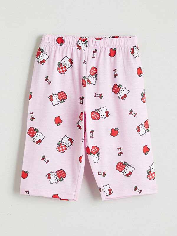 Moudda LC Waikiki - Short-Capri manches courtes pour Fille couleur Écru - Tunisie 5
