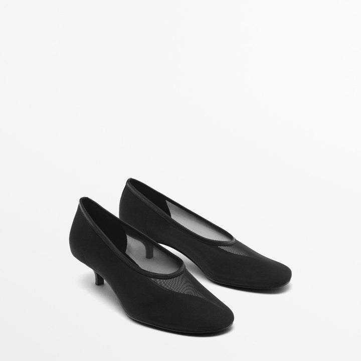 Moudda Massimo Dutti - Chaussures talon résille - Tunisie 4