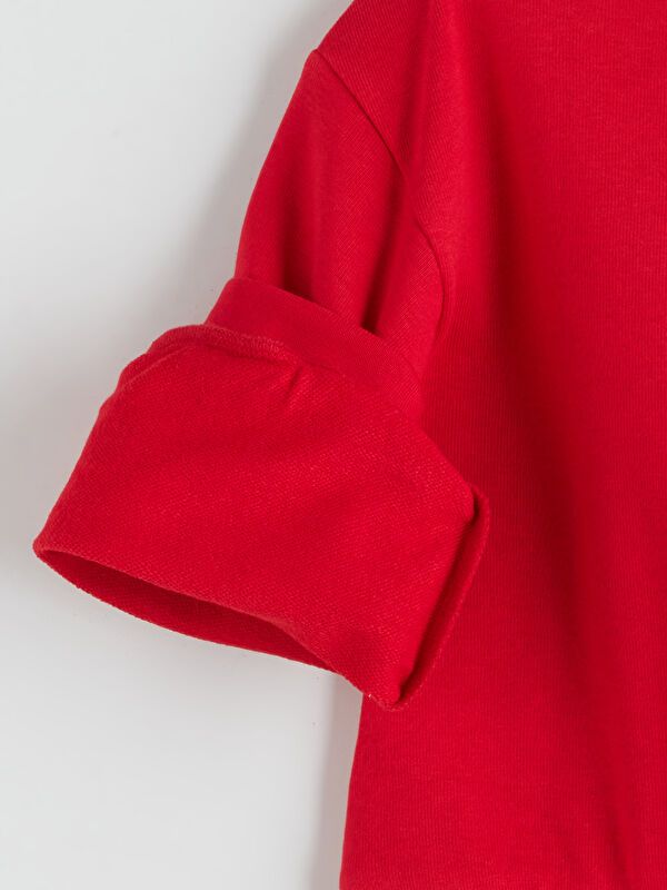 Moudda LC Waikiki - Sweatshirt en jersey Fille Rouge - Tunisie 4