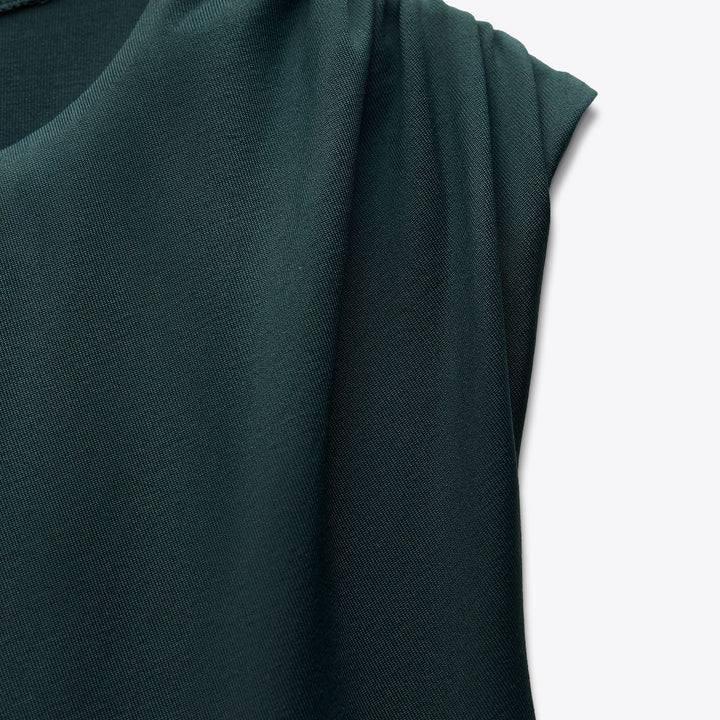 Moudda ZARA - Body Polyamide Sans Manches Froncé - Tunisie 3