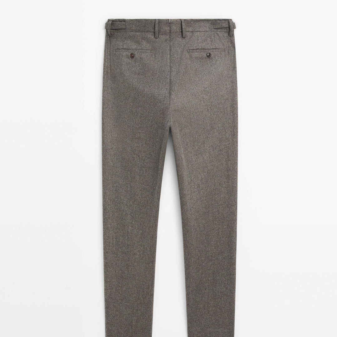 Moudda Massimo Dutti - Pantalon flanelle laine - Tunisie 5