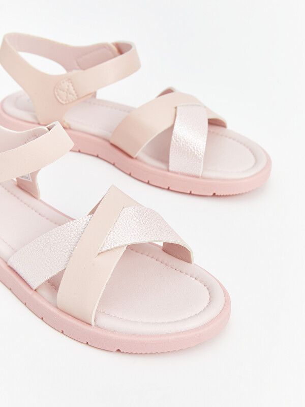 Moudda LC Waikiki - Sandales pour Fille couleur Rose poudré - Tunisie 3