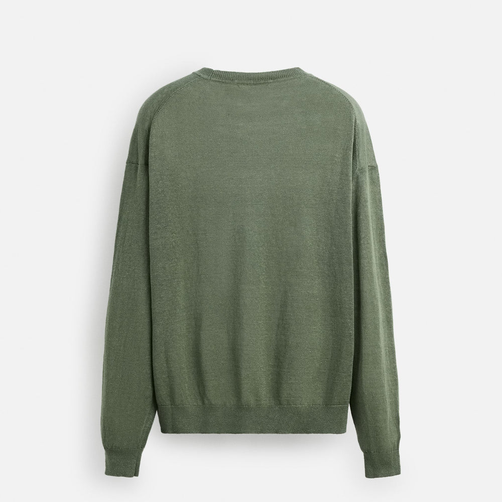 Moudda ZARA - Pull Col Rond Fin - 100% Lin Origins - Tunisie 2