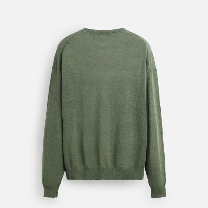 Moudda ZARA - Pull Col Rond Fin - 100% Lin Origins - Tunisie 2