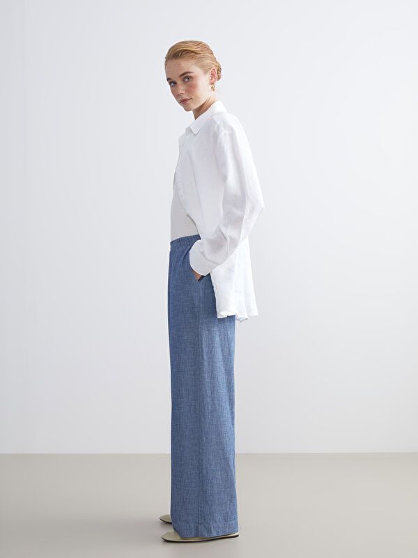 Moudda LC Waikiki - Pantalon tissé en denim Femme Rodéo mid indigo - Tunisie 1