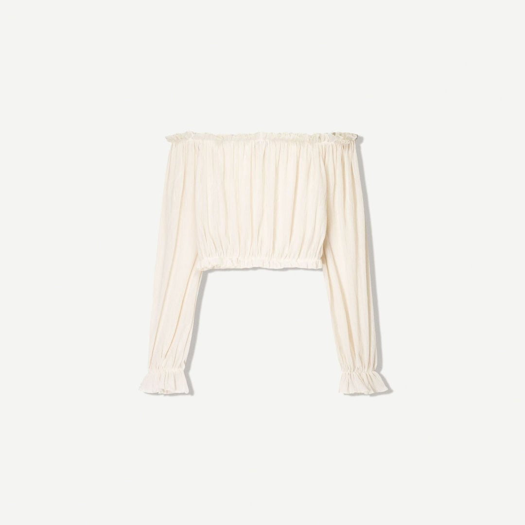 Moudda BERSHKA - T-Shirt - Mesonera & Plissée - Tunisie 1