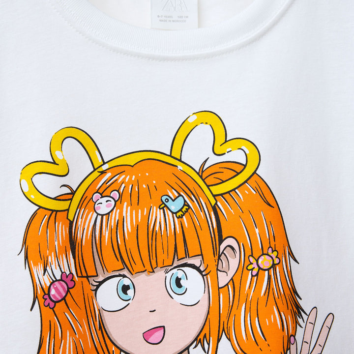 Moudda ZARA - T-Shirt Fille - Manche - Tunisie 3