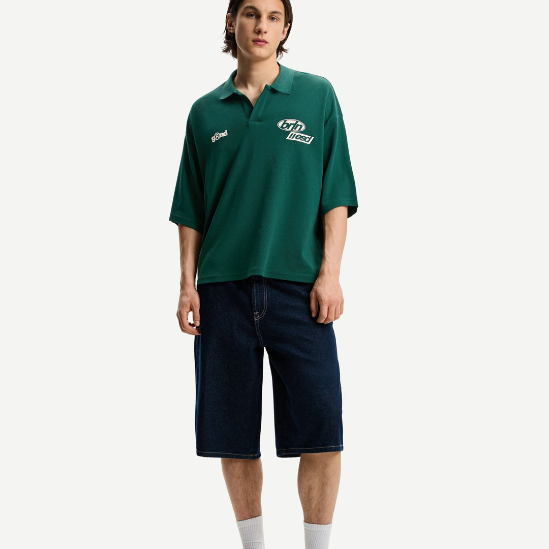 Moudda BERSHKA - Polo Boxy - Multiprint - Tunisie 1