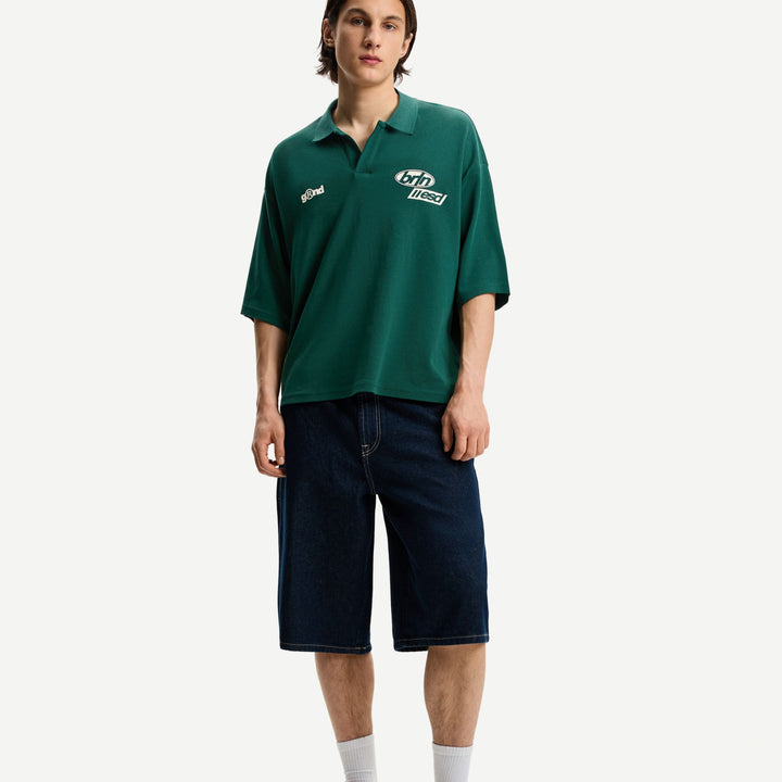 Moudda BERSHKA - Polo Boxy - Multiprint - Tunisie 1