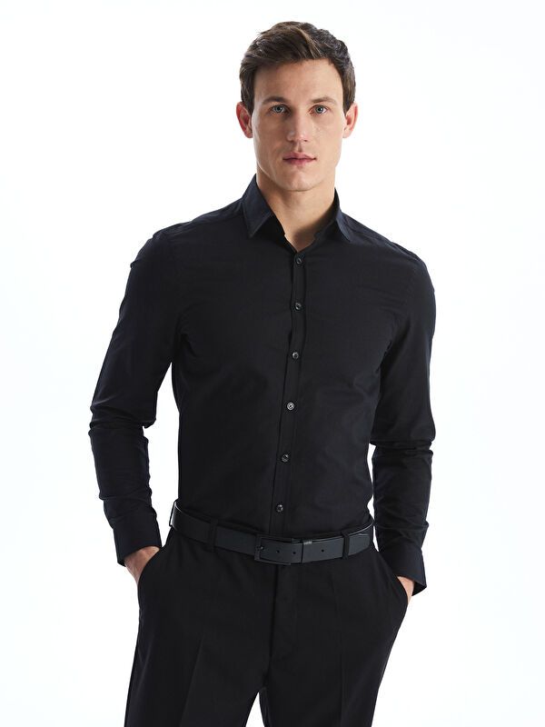 Moudda LC Waikiki - Chemise manches longues en tissu pour Homme - Tunisie 1