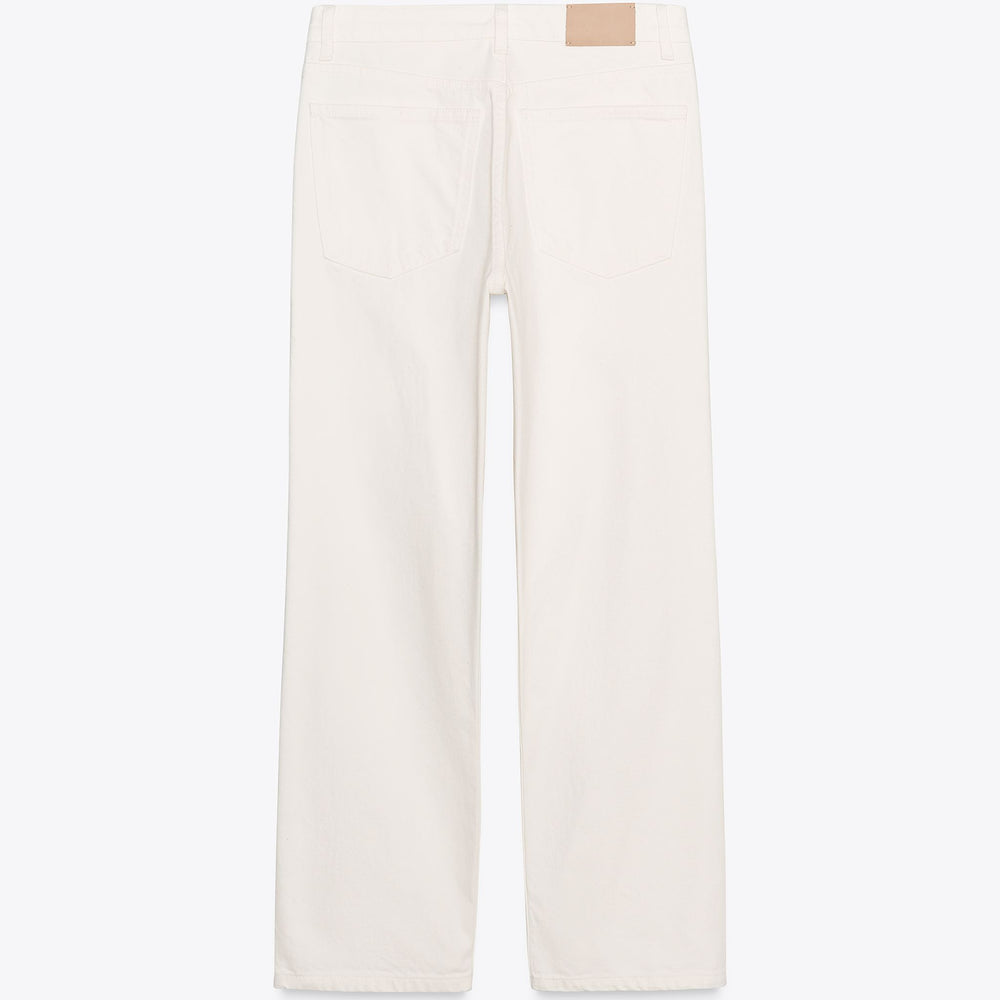 Moudda ZARA - Pantalon Droit Cropped - Écru - Tunisie 2