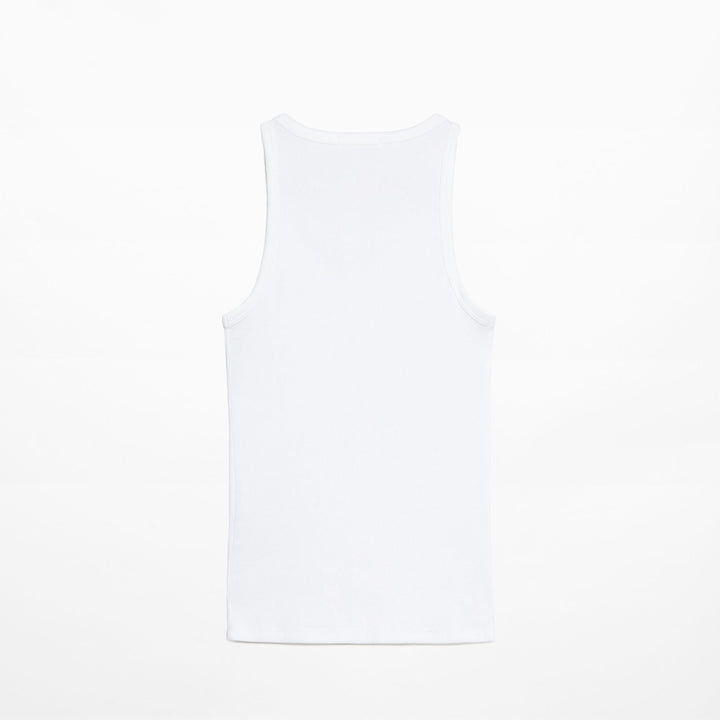 Moudda Oysho - T-Shirt Sans Manches Côtelé 2x2 - Tunisie 1