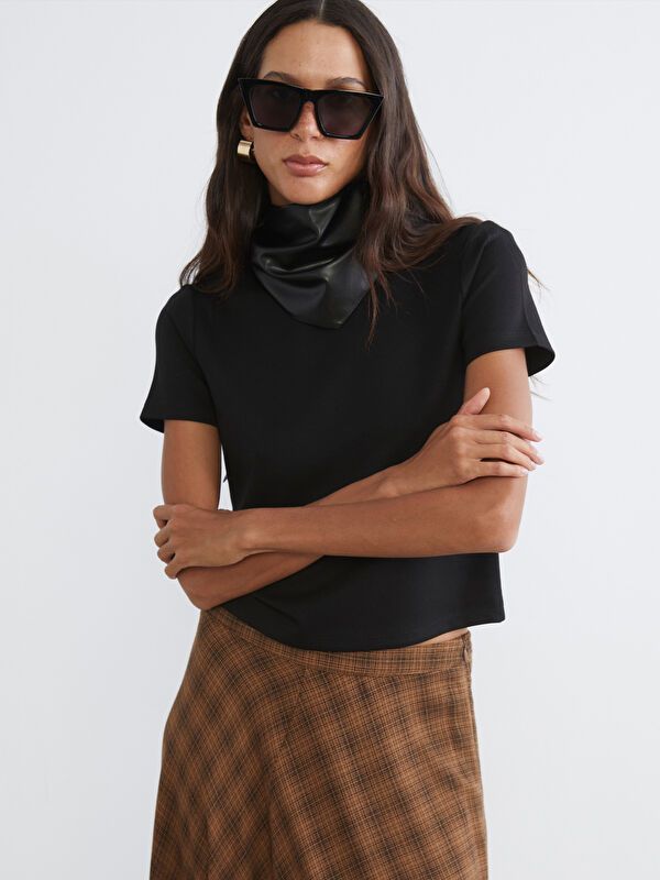 Moudda LC Waikiki - Body basique manches courtes en jersey pour Femme - Tunisie 2