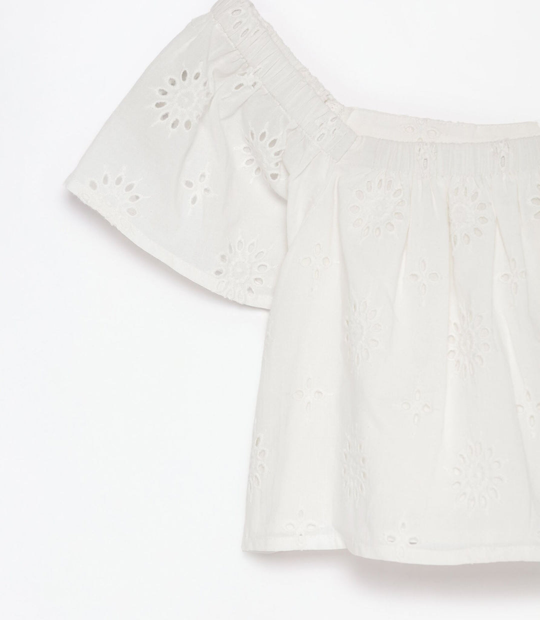 Moudda Lefties - Top Broderie Suisse - Fille - Tunisie 4