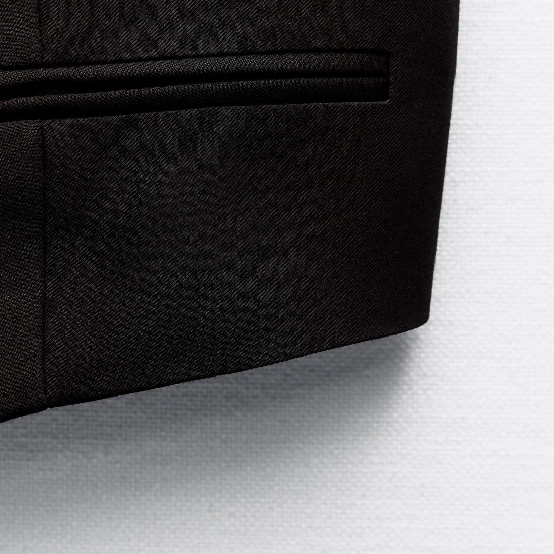 Moudda ZARA - Gilet masculin encolure en V ouvertures dos - Tunisie 3