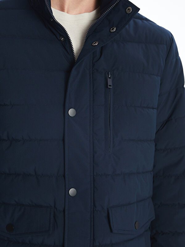 Moudda LC Waikiki - Manteau matelassé en nylon Homme Marine - Tunisie 3