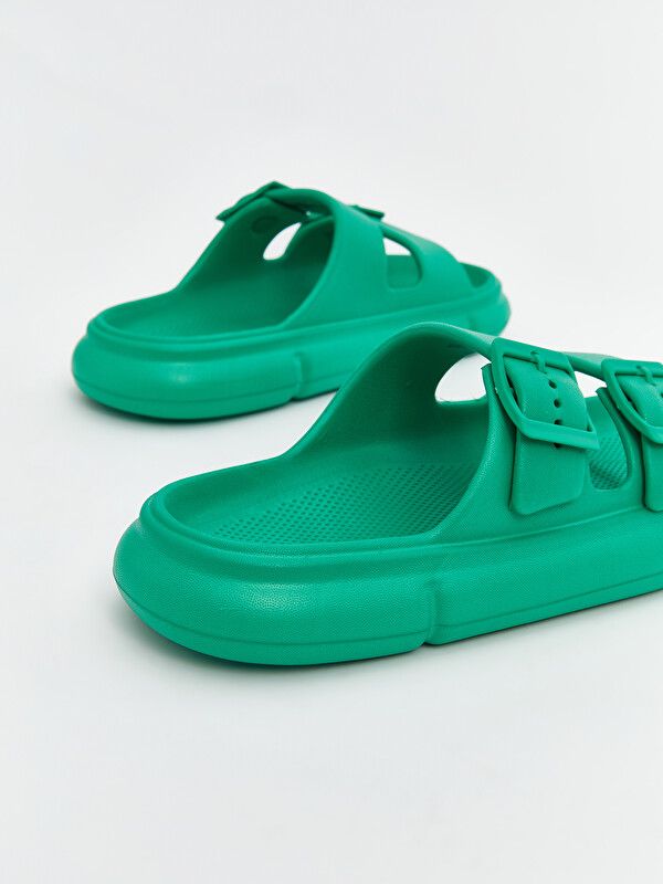 Moudda LC Waikiki - Pantoufles légères pour Femme couleur Vert - Tunisie 5