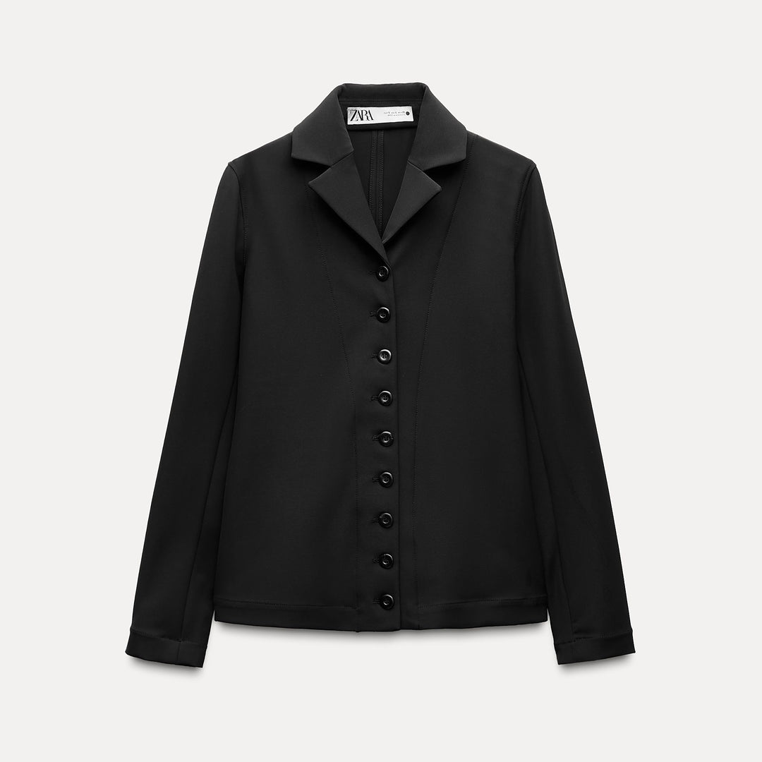 Moudda ZARA - Blazer Cintré à Revers Classique - Tunisie 1