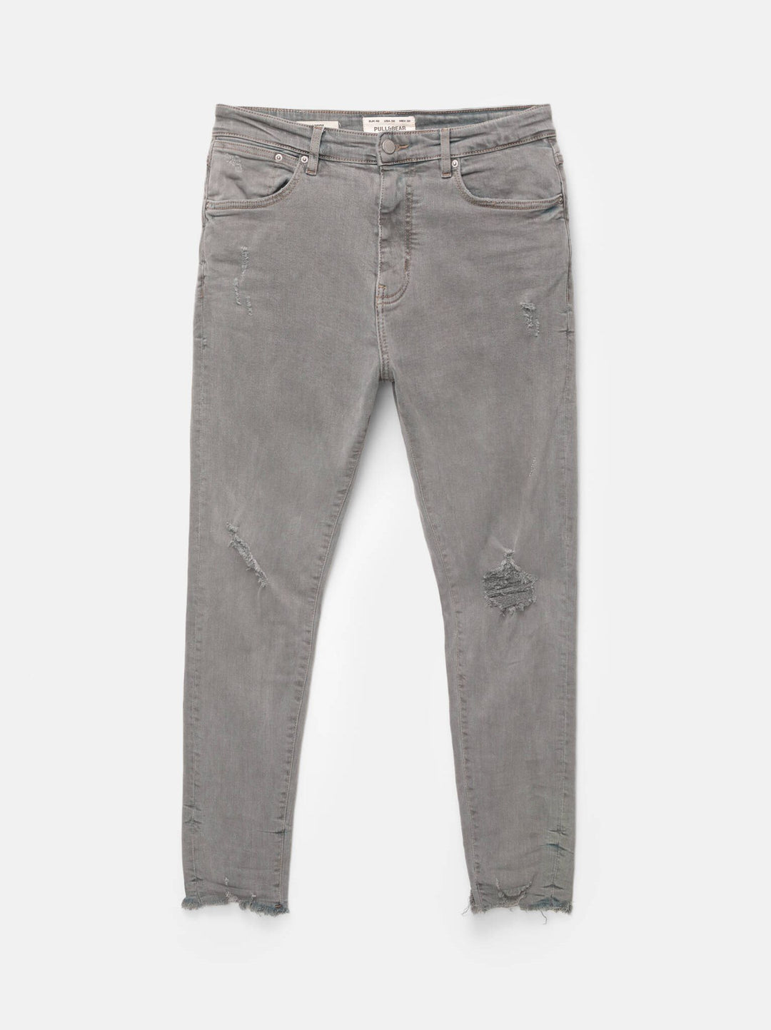 Moudda PULL & BEAR - Pantalon Denim Carrot - Effet Déchiré - Tunisie 4