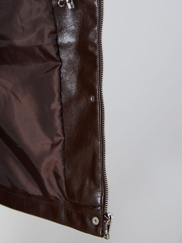 Moudda LC Waikiki - Manteau PU léger Femme Brun - Tunisie 4