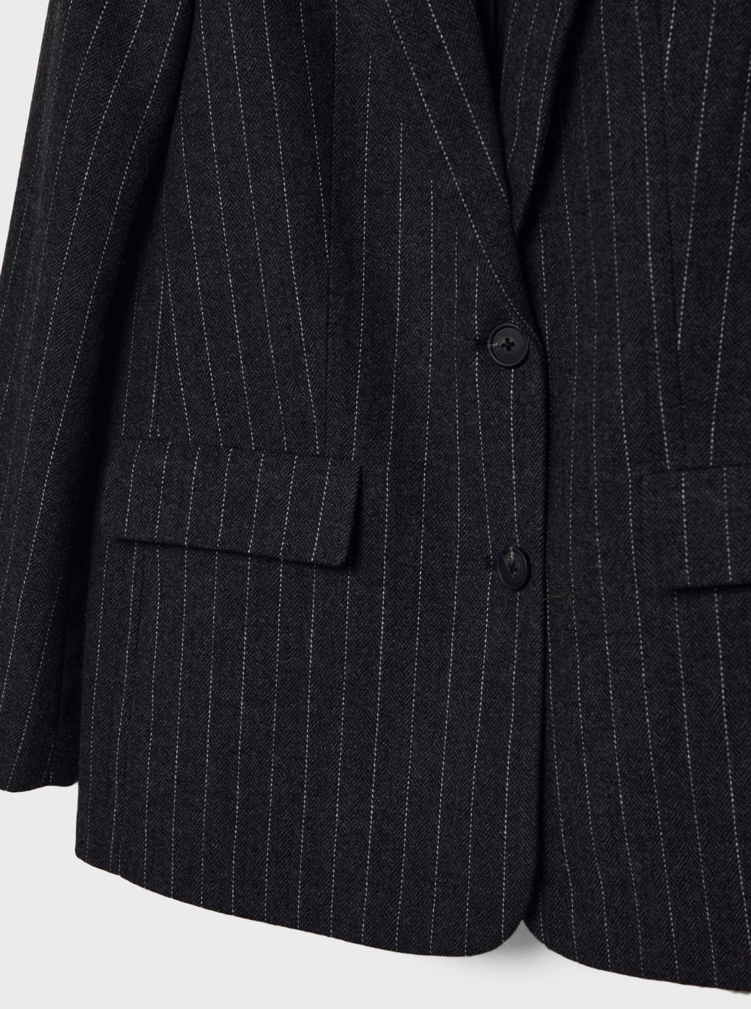 Moudda STRADIVARIUS - Blazer en Drap Basique à Rayures - Tunisie 3