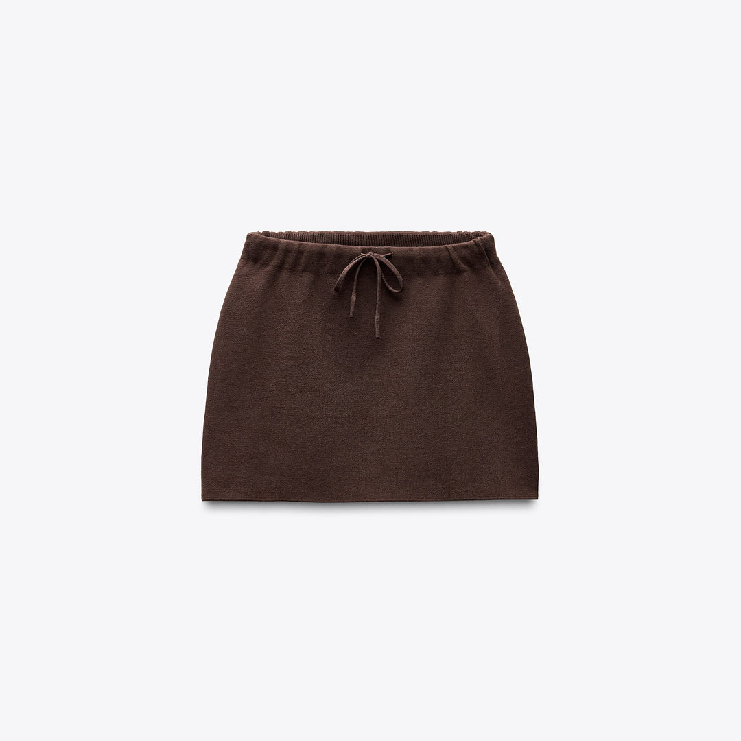 Moudda ZARA - Jupe Mini Compact - Ceinture & Cordon - Tunisie 1