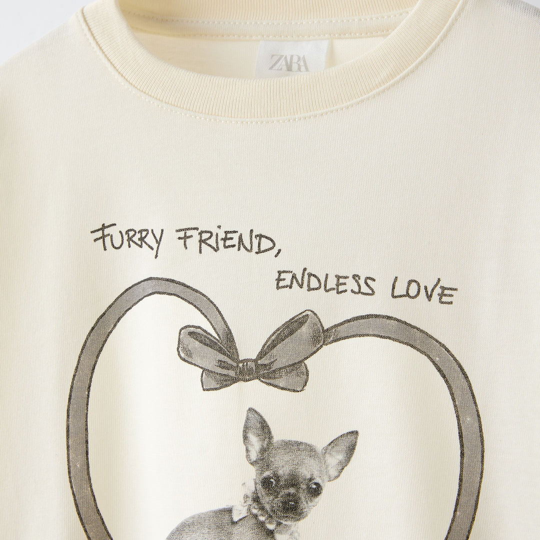 Moudda ZARA - T-shirt imprimé chihuahua - Tunisie 3